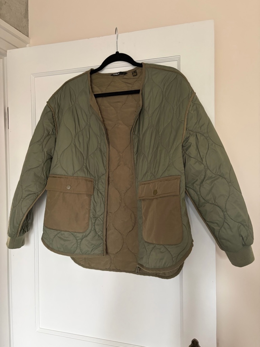 Quilted Olive & Khaki Jacket